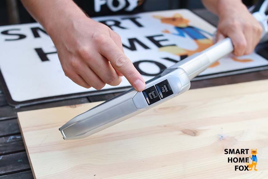 Die Schalter des Bissell